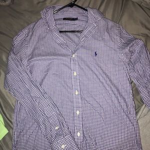 Men’s polo dress shirt